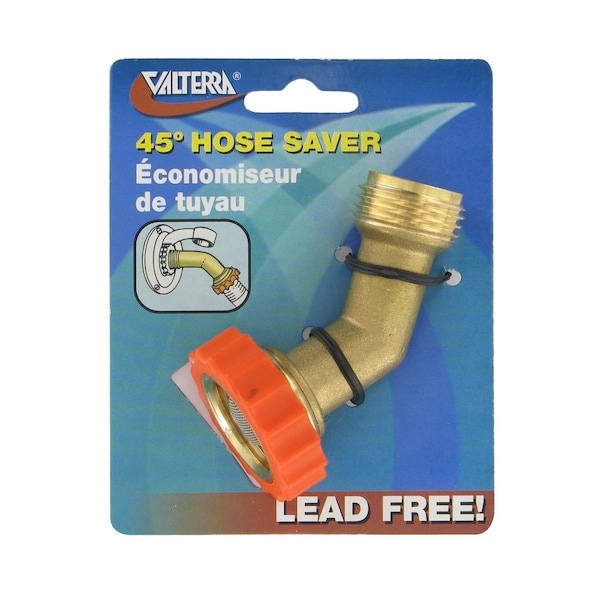 Valterra HOSE SAVER 45 DEGREES, BRASS, LEAD-FREE, CARDED A01-0019VP - main